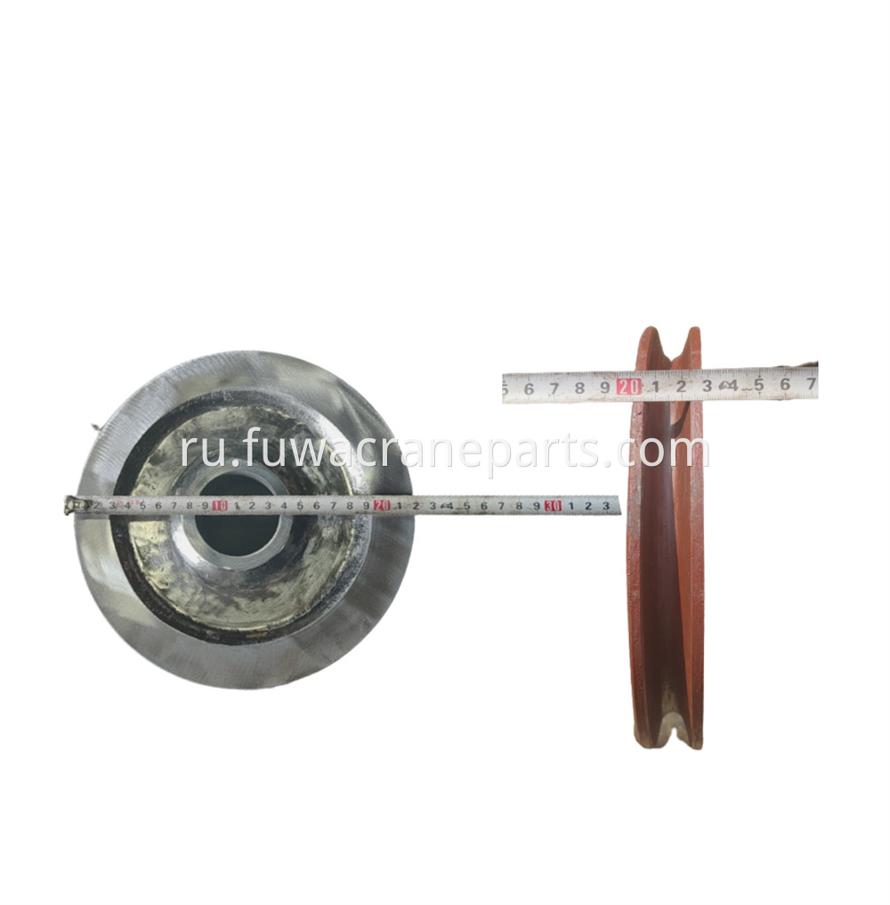 Large Oem Customized Cast Iron Crane Sheave Pulley For Overhead And Portal Cranes 4 Jpg